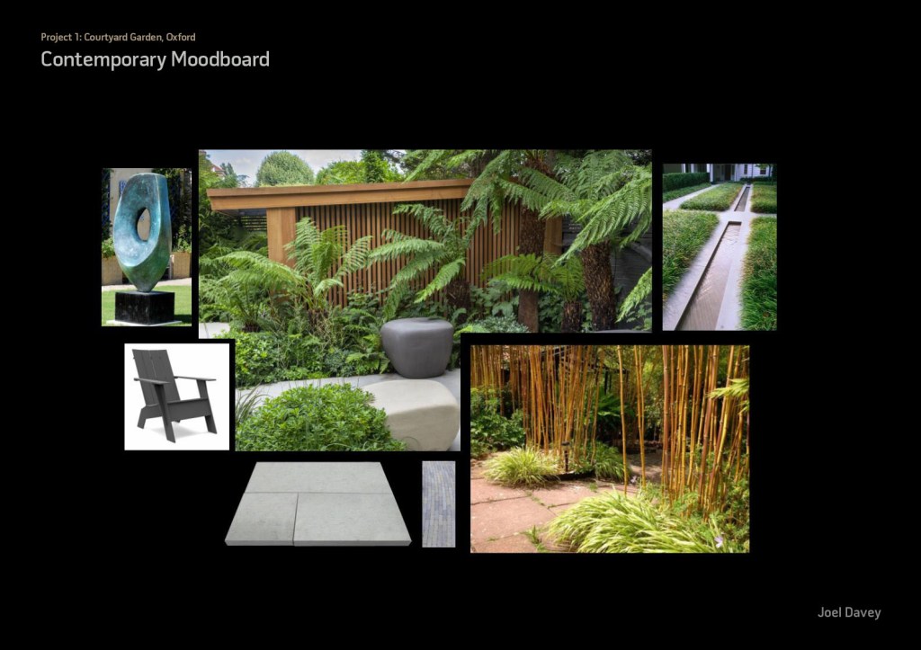 © moodboard copyright Joel Davey Garden Design Ltd. 2020.  Images not my own.